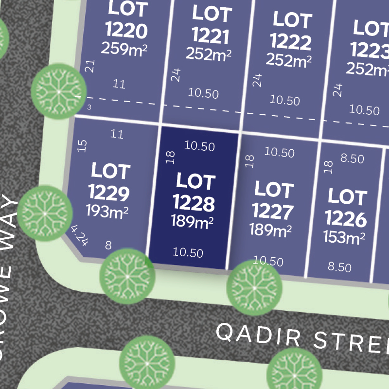 Lot1228 Accolade Land for Sale
